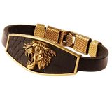 Bague Tête de Lion Crâne