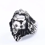 Bague Tete de Lion Charismatique
